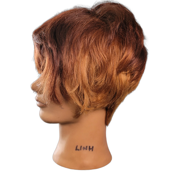 Mannequin Head Hairdressing Cosmetology 100% Human Hair Practice Training Doll - Picture 3 of 7